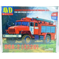 Сборная модель Пожарно-спасательный автомобиль ПСА 2 (4320)
